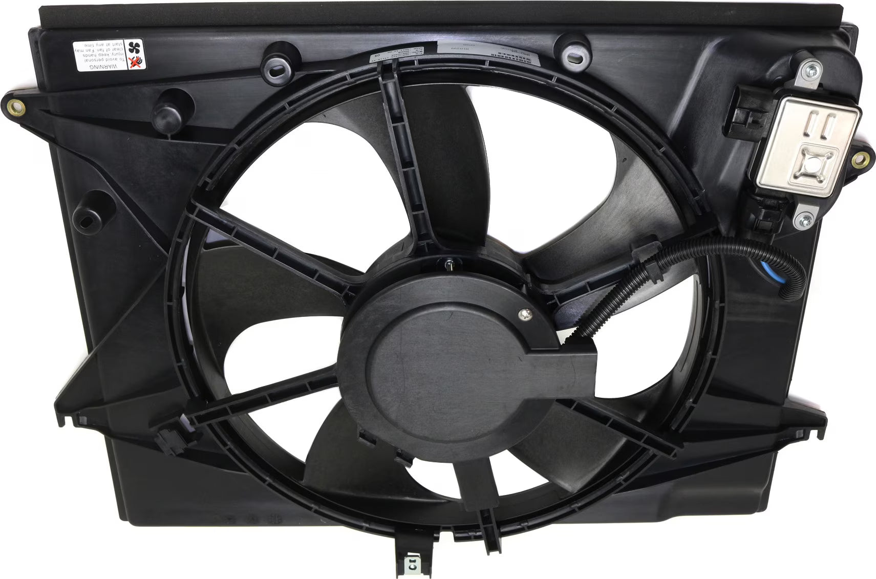 Cooling Fan Assembly Compatible with HYUNDAI SONATA 2015-2017 Single Fan 2.4L Engine