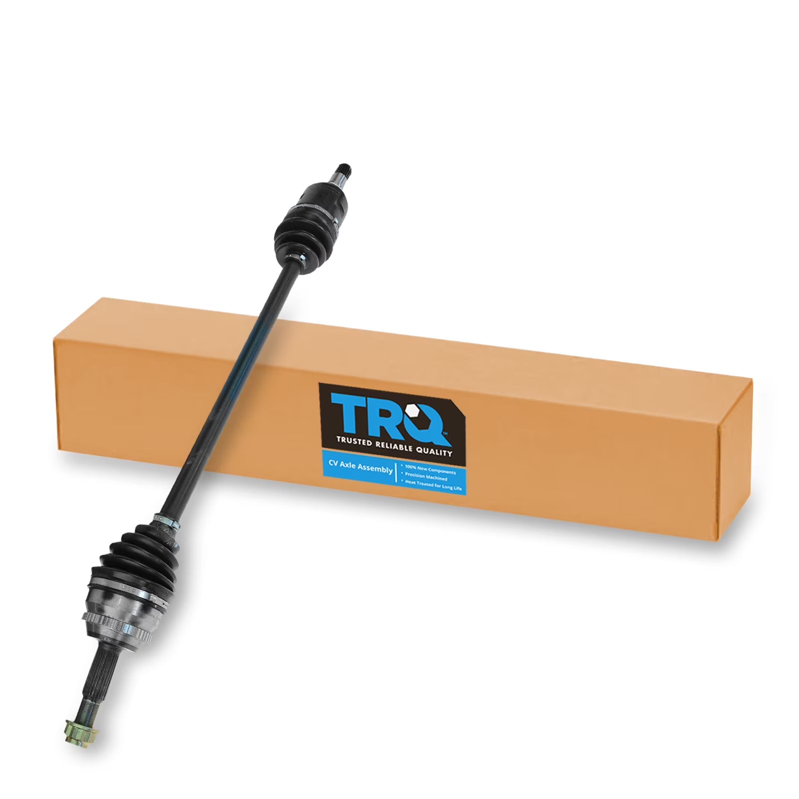 TRQ New Complete CV Axle Shaft Front RH for Corolla Matrix Vibe 1.8L FWD CSA82290 Fits select: 2003-2006 PONTIAC VIBE, 2007-2008 TOYOTA COROLLA MATRIX
