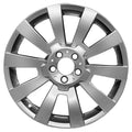 Remanufactured Painted Silver Front Aluminum Wheel 19 x 7.5 2044011502 fits 2010-2012 Mercedes-Benz GLK350