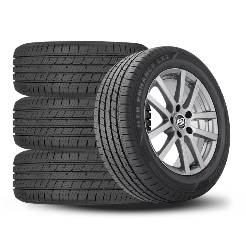 4 Sumitomo HTR Enhance LX2 235/55R18 100V All Season Tires 75K Mile Warranty ENL34 / 235/55/18 / 2355518