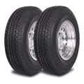 Mastertrack UN203 ST205/75R14 8 Ply 105/101N Load Range D Radial Trailer Tire - ST 205/75/14 205/75R14,Set of 2(No Wheels)
