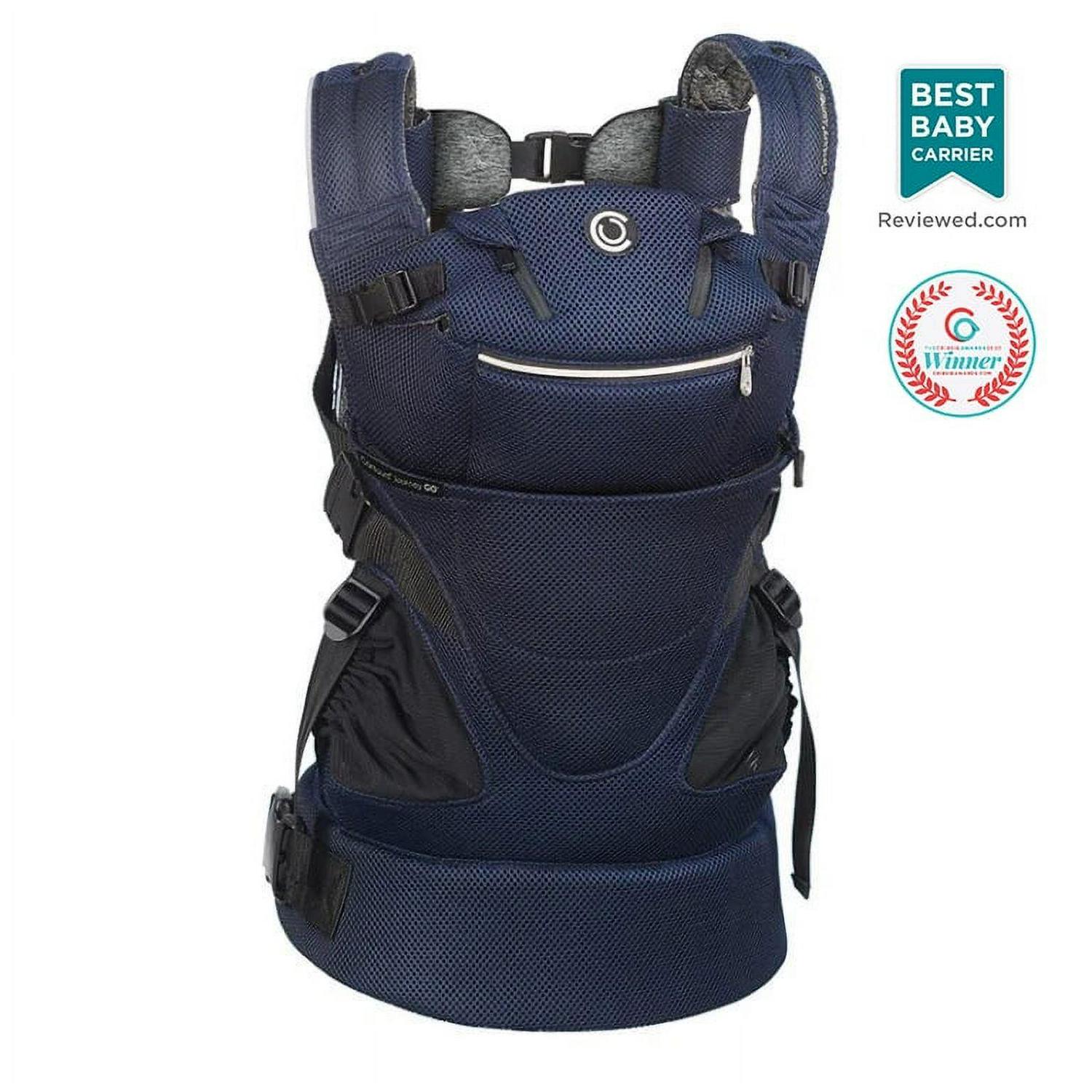Contours Journey GO 5 Position Baby Carrier. Ergonomic Fit. Cool Mesh Fabric. No Infant Insert Needed