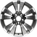 Remanufactured Machined and Painted, Textured Charcoal Aluminum Wheel 17 x 7.5 fits 2008-2013 Honda Accord
