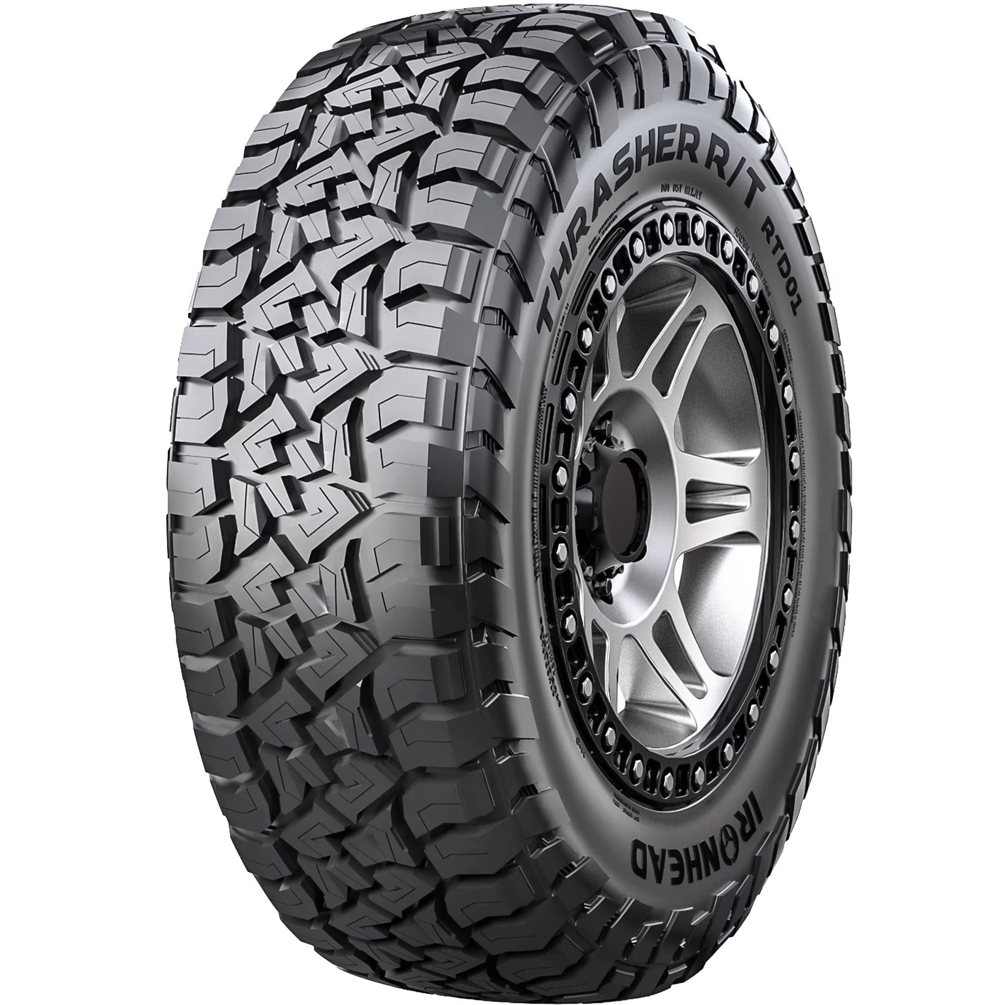 Ironhead Thrasher R/T RTD01 Rugged Terrain LT275/65R20 126/123Q E Light Truck Tire