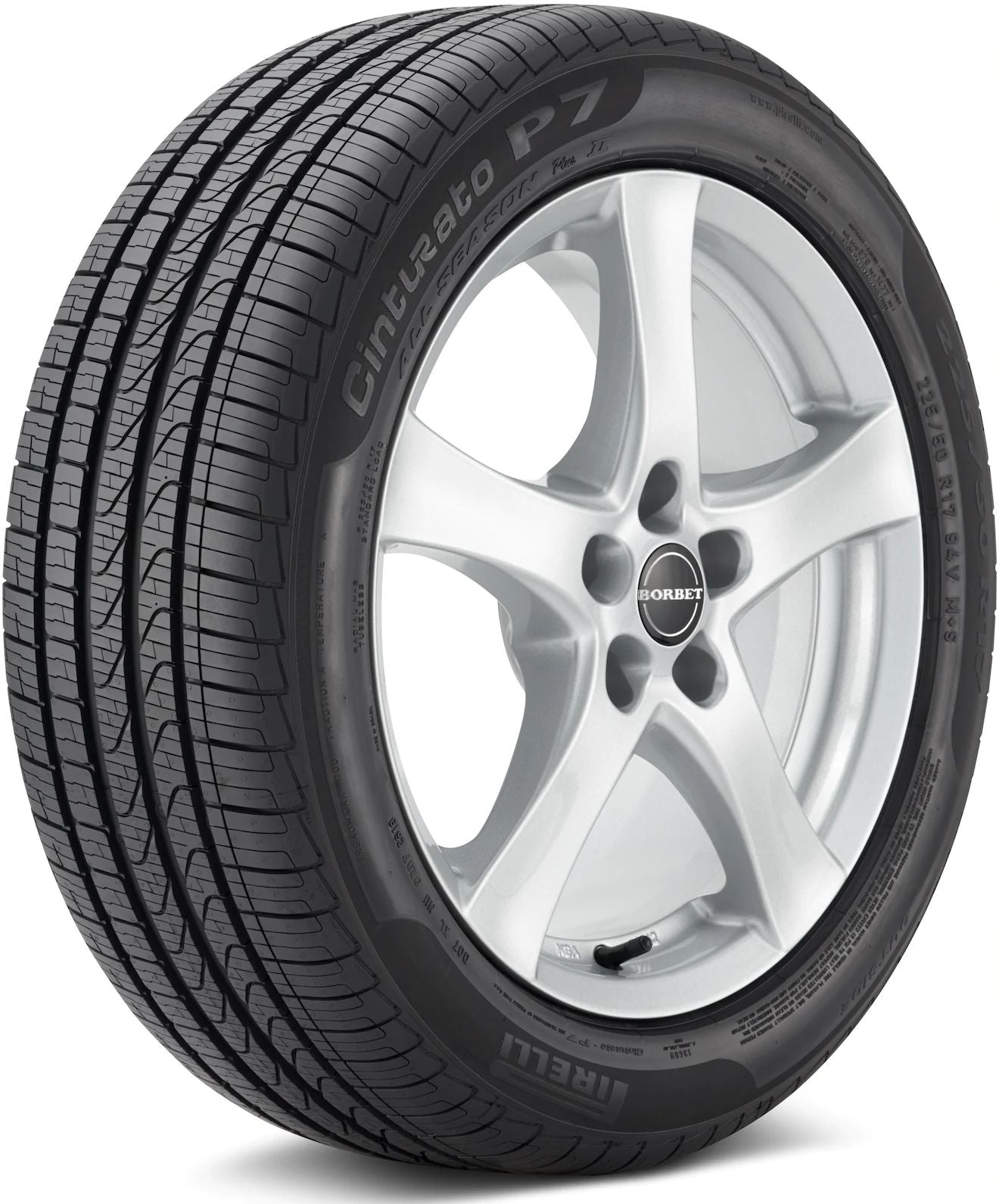 Pirelli Cinturato P7 All Season Plus 2 All Season 245/45R18 100V XL Passenger Tire