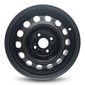 Wheel Rim for 1993-2002 Toyota Corolla 14 in Black Steel Rim Direct Fit