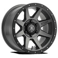 ICON Alloys Rebound, Titanium, 17 x 8.5 / 6 x 135, 6mm Offset, 5  BS
