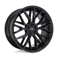 Niche 1PC Cast Aluminum Rim M224 22X9 5X5.0 GL-BLK 35MM, M224229075+35