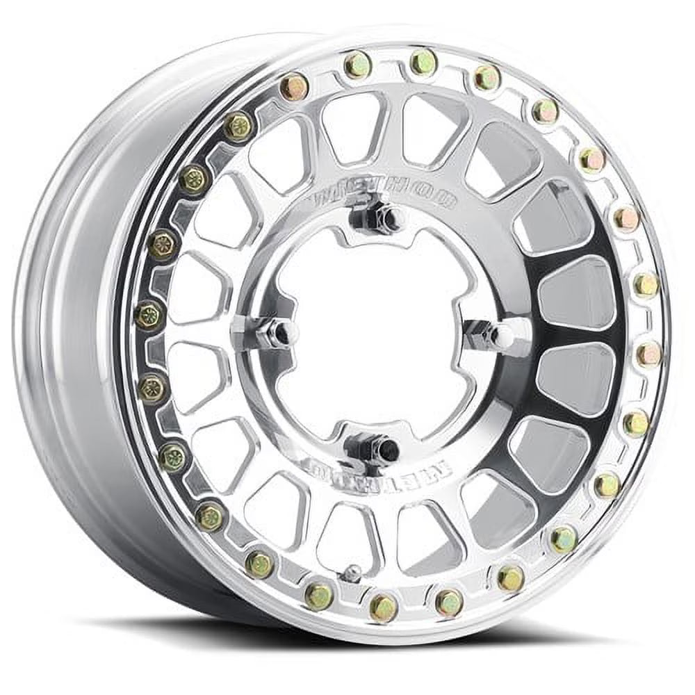 Method Race Wheels MR413 Beadlock Forged Aluminum Wheel 15x10 , Polished for Off-Road Vehicles