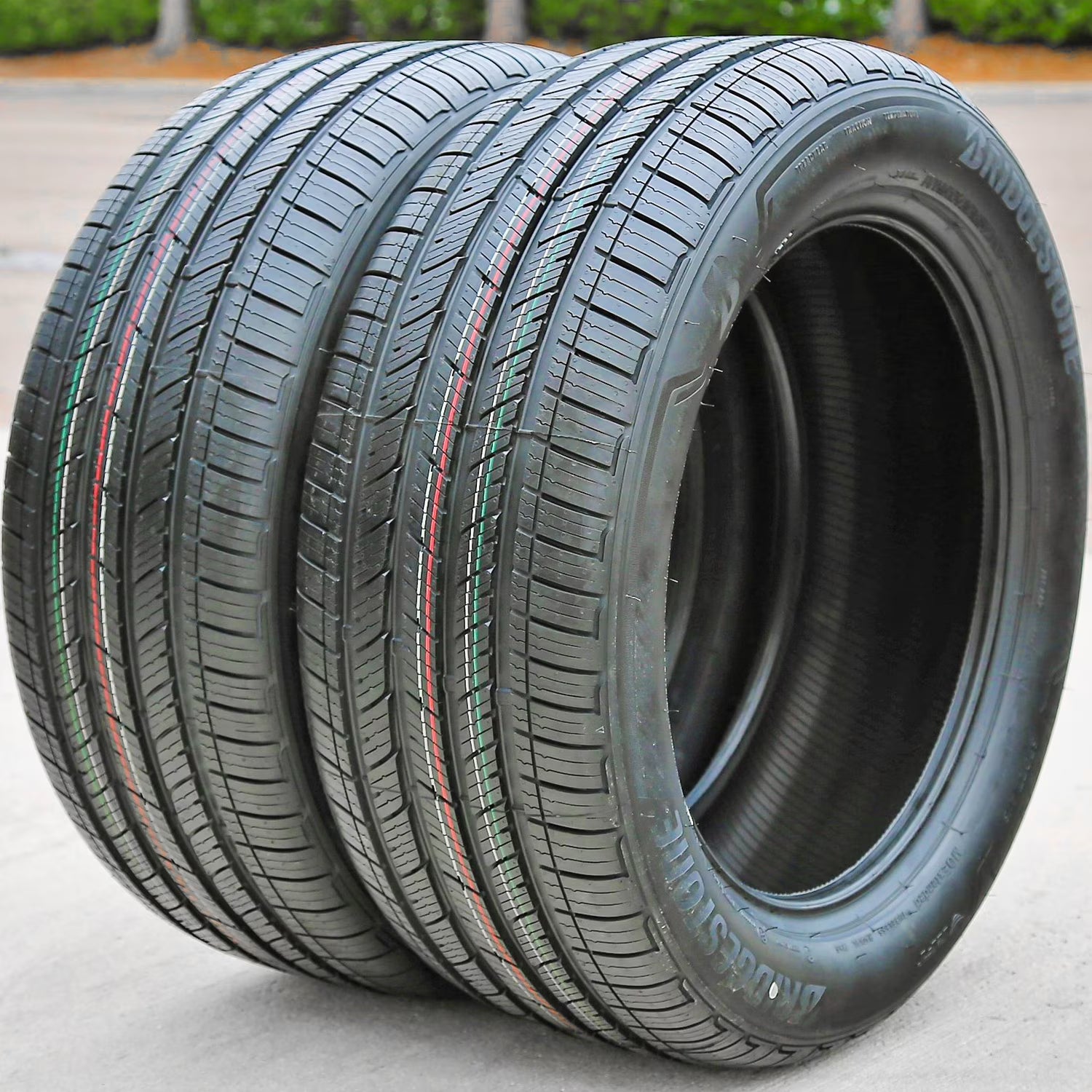 Pair of 2 (TWO) Bridgestone Alenza Sport A/S 235/55R19 105T XL AS All Season Tires Fits: 2010-16 Chevrolet Equinox LTZ, 2017-18 Honda CR-V EX-L