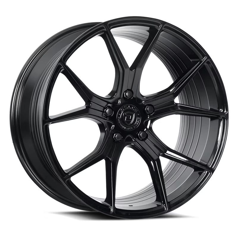 Dolce Element Gloss Black Wheel 5x112 18x8.5 +35et High Performance Rim