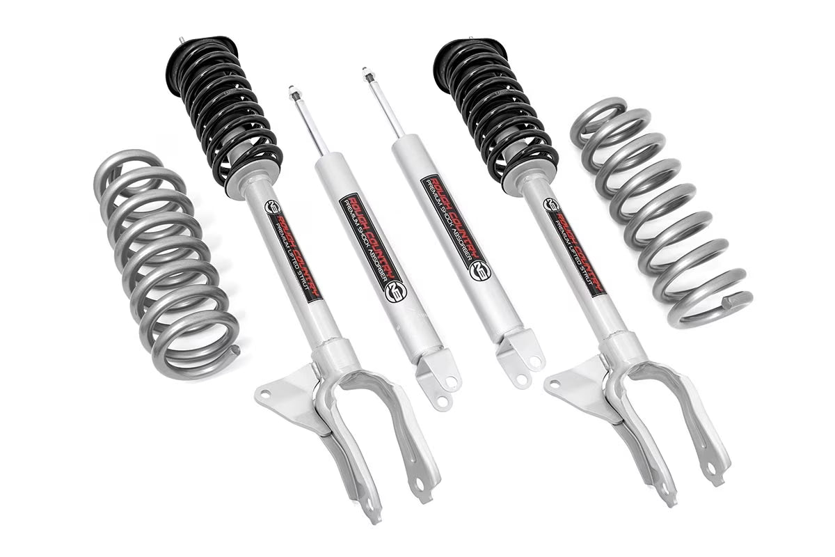 Rough Country 2.5 Lift Kit w/N3 Struts for 16-22 Jeep Grand Cherokee WK2 - 91430 Fits select: 2021 JEEP GRAND CHEROKEE LIMITED