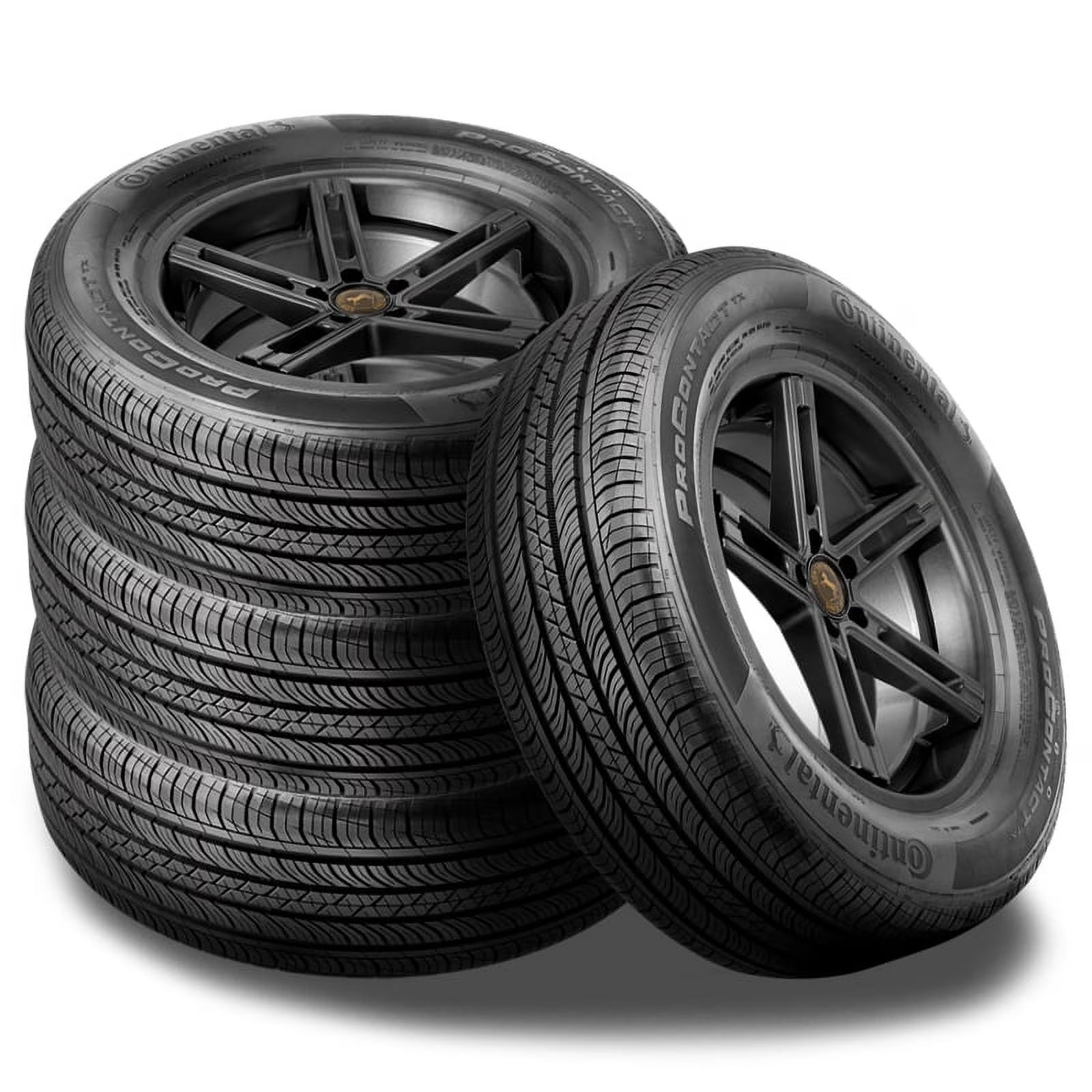 4 Continental ProContact TX 215/55R17 94V All Season 45K Mi Warranty 400AA 15498180000 / 215/55/17 / 2155517