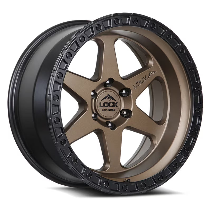 Lock Offroad Olympus Matte Bronze Wheel 6x139.7 17x9 -12et Truck Suv Rim