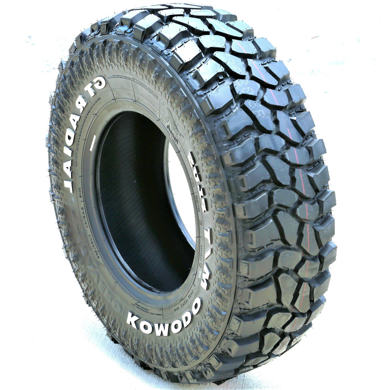 GT Radial Komodo MT Plus Mud Terrain LT265/75R16 112/109Q C Light Truck Tire