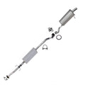 Stainless Steel Exhaust Resonator and Muffler Exhaust Fits 2010-2011 Honda CR-V 2.4L - Direct Fit