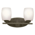 Eileen 2-Light 14¡å Bathroom Vanity Light in Olde Bronze