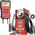 ANCEL BST100 Car Battery Tester 12V with L100 Pro Automotive Smoke Machine, EVAP Leak Detector with Built-in Air Compressor, EVAP Vacuum Fuel Leak Tester