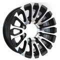 eCustomrim Aluminum Trailer Wheel 16X6 16  Avalanche Style 8 Lug On 6.5  Center Rim