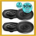 New Pioneer A Series TS-A6968S 6??9 90W RMS 4 Way Coaxial Car Speaker Pack of 2
