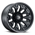 18  Vision Off-Road 362 Armor Satin Black Wheel 18x9 6x5.5 Lifted Rim -12mm