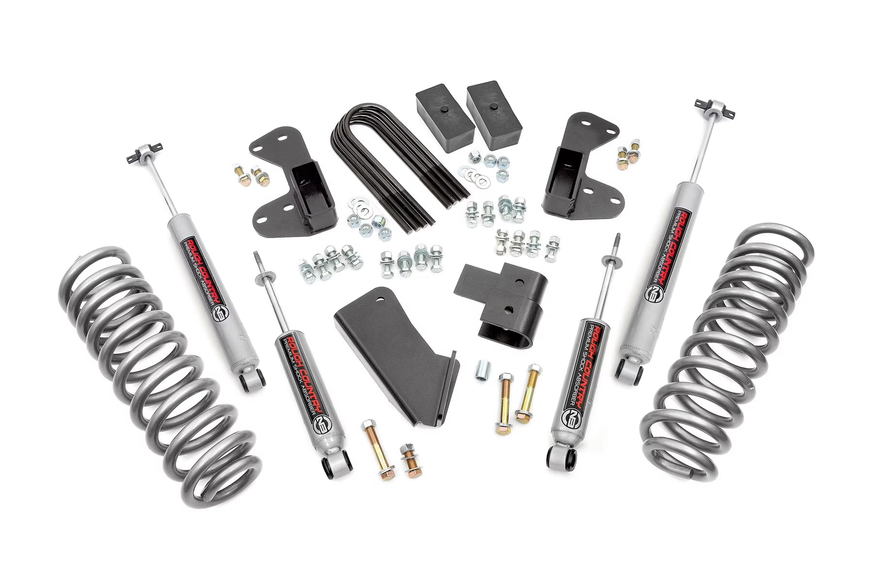Rough Country 2.5  Lift Kit w/N3 Shocks for 1980-1996 F-150 2WD - 42230