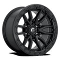 Fuel 1PC Aluminum Rim D679 REBEL 20X9in Matte Black Finish, D67920908457