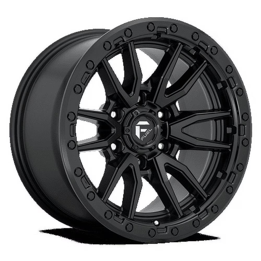Fuel 1PC Aluminum Rim D679 REBEL 20X9in Matte Black Finish, D67920908457