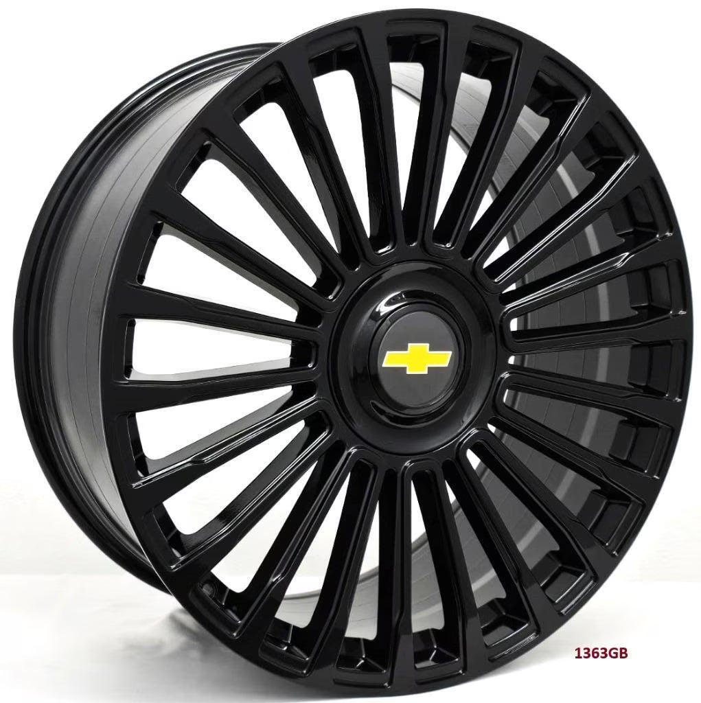 22'' FLOW FORGED wheels for CHEVY TAHOE 2021 & UP 22x9.5  6x139.7
