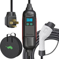 H KHONS Level 2 EV Charger for J1772 EV - 32Amp 240V Portable Mobile Electric Car Charging Station with NEMA 14-50 Plug, APP