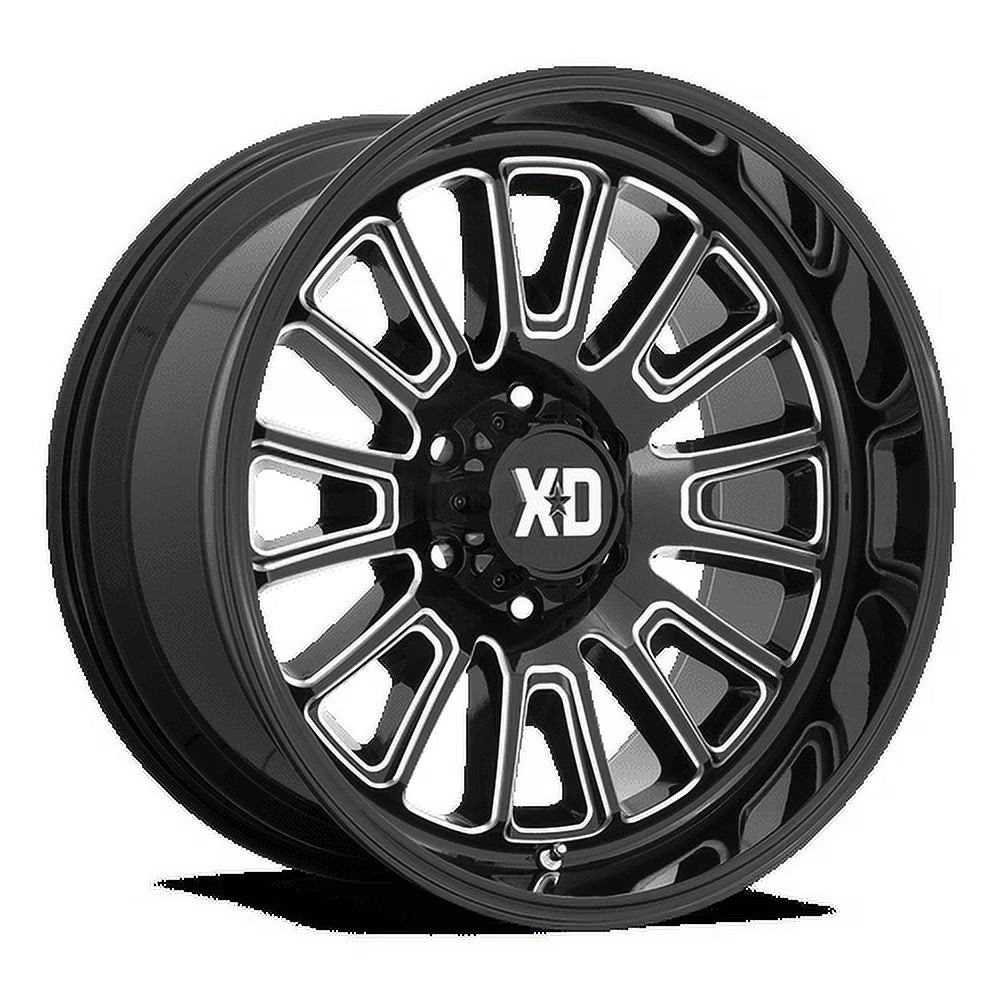XD Aluminum Rim XD864 ROVER 20X9in Gloss Black Milled Finish, XD86429058318