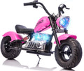 DEYGIA 24V 250W Kids Electric Dirt Bike, 12.5 MPH & 10-Mile Range, 176lb Capacity, Dual Suspension + Disc Brake, Twist Throttle - Electric Motorbike for Ages 8-14