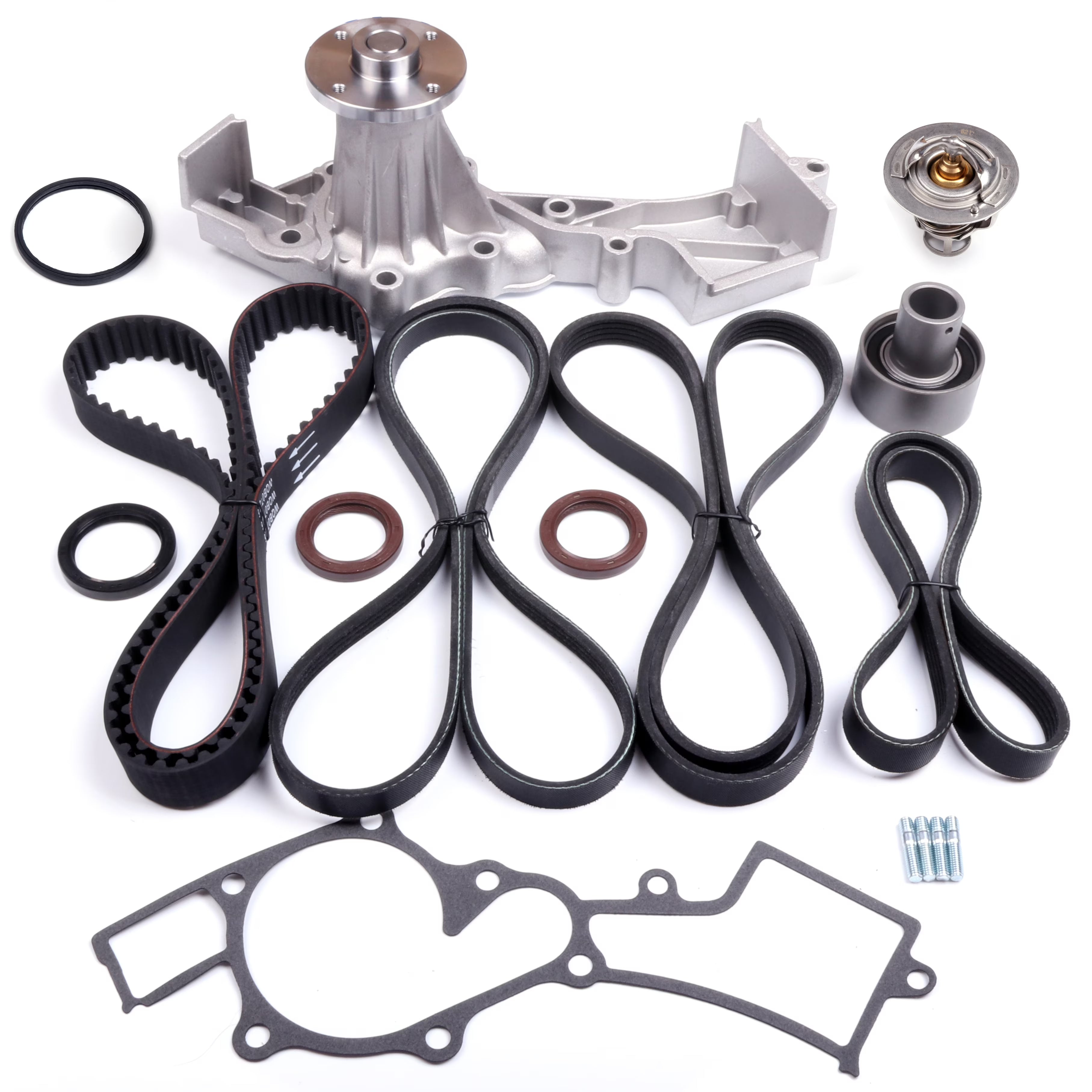 ECCPP Timing Belt Water Pump Kit Fit for 1999 2000 2001 2002 2003 2004 Nissan Frontier/2000 2001 2002 2003 2004 Nissan Xterra