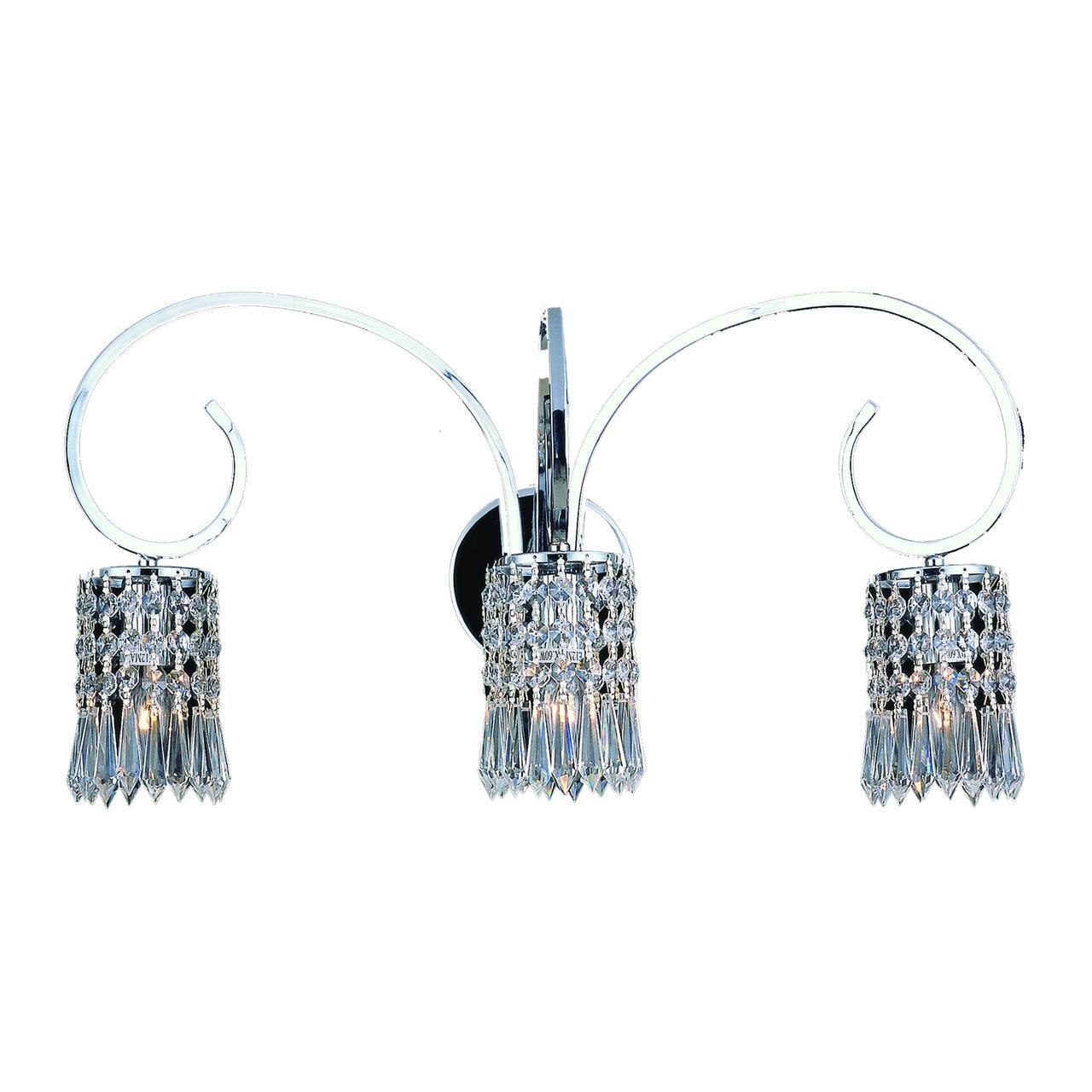 Elk Home 23-Inch Wide Optix Vanity Light. Modern. Polished Chrome