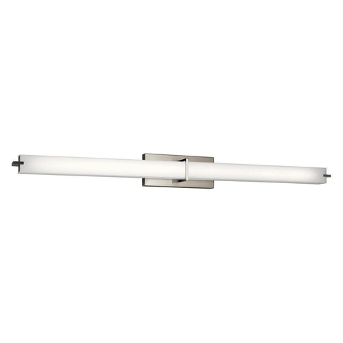 1 Light Linear Bath Vanity Approved For Damp Locations With Transitional Inspirations 4.75 Inches Tall By 49.25 Inches Wide Kichler Lighting