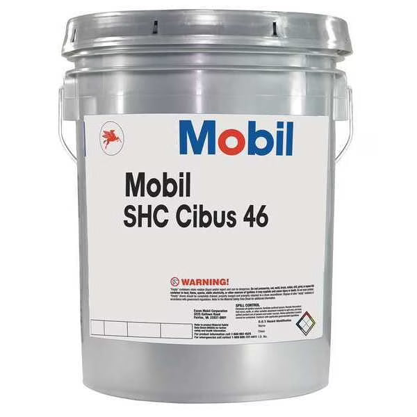 Mobil Mobil SHC Cibus 46,Syn Food Grade, 5 gal 104094