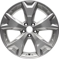 Remanufactured Painted Silver Aluminum Wheel 17 x 7 28111SG030 fits 2014-2016 Subaru Forester