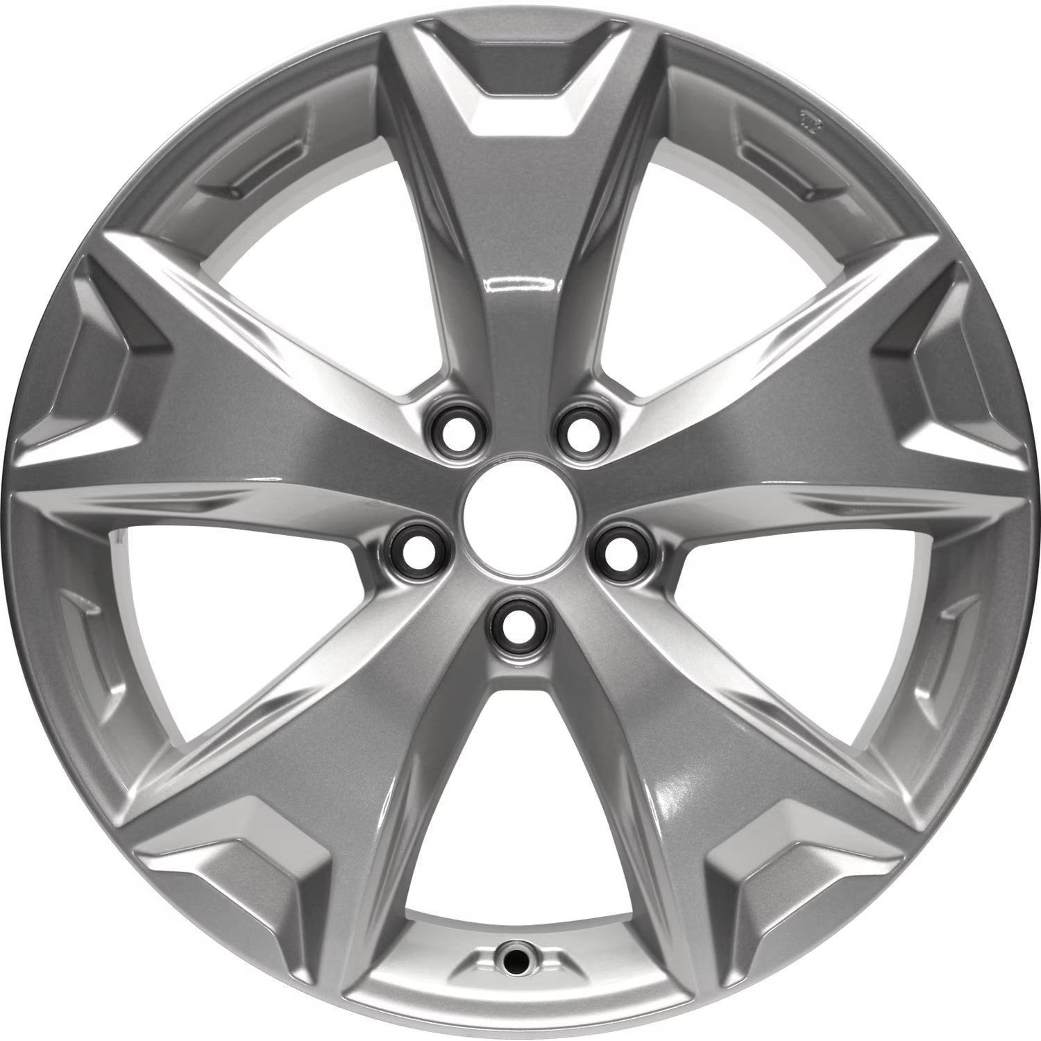Remanufactured Painted Silver Aluminum Wheel 17 x 7 28111SG030 fits 2014-2016 Subaru Forester