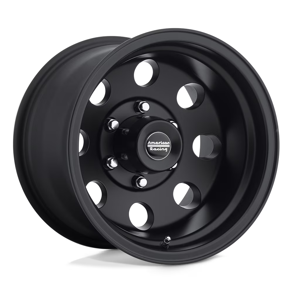 American Racing Aluminum Rim AR172 BAJA 17X8in Satin Black Finish, AR1727885B