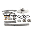 SINOCMP Engine Timing Chain Kit - with Water Pump Fits for 2007-2010 Ford Edge Flex Taurus 3.5L for Lincoln MKS MKT MKX for Mazda 6 CX-9 3.5L 3.7L DOHC