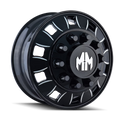 MAYHEM BIGRIG-8180 24.5X8.25 10X285.75 168ET 220.1CB INNER BLACK