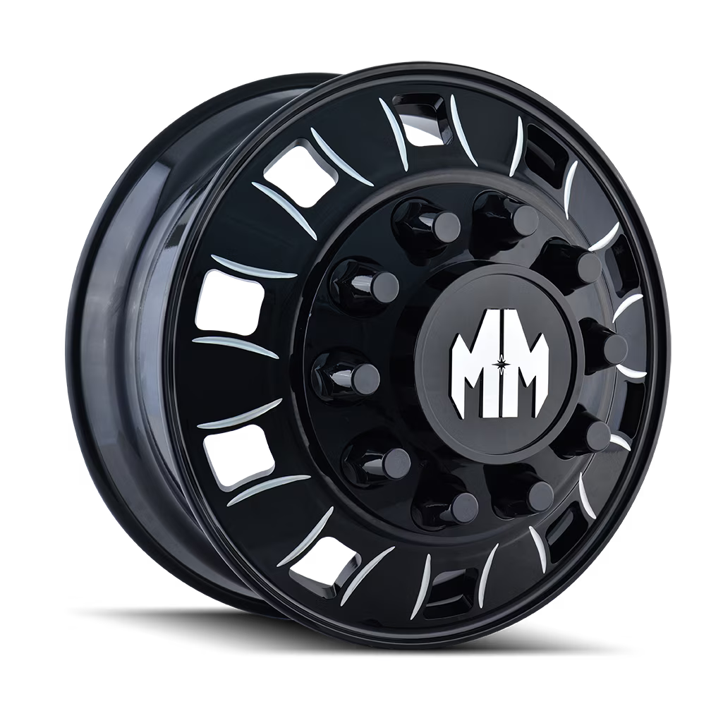 MAYHEM BIGRIG-8180 24.5X8.25 10X285.75 168ET 220.1CB INNER BLACK