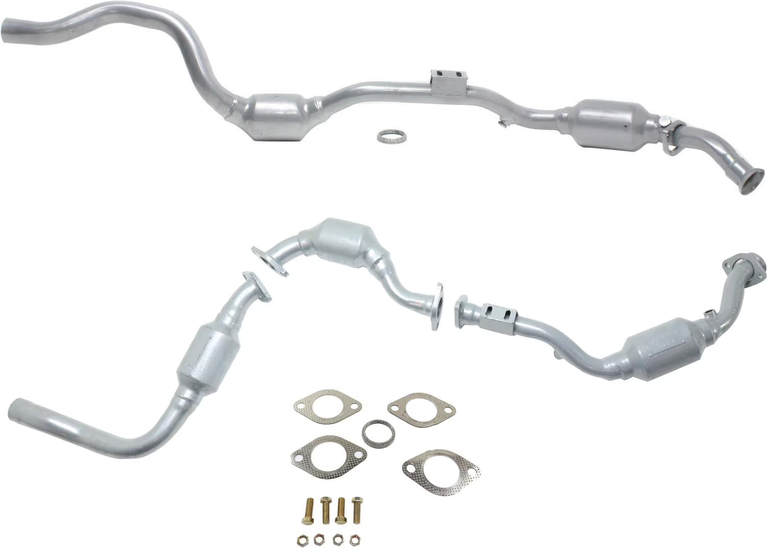 Garage-Pro Left and Right 2-PC Direct-Fit Catalytic Converter Kit Replacement for Mercedes Benz ML320 1998-2003 3.2L Undercar 46-State Legal