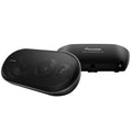 Pioneer TS-X210 4-5/8-In. x 12-1/2-In. x 6-In. 100-Watt 3-Way Surface-Mount Bass Reflex Speakers Black, Max Power 2 Pack, TS-X210