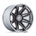 Fuel 1PC Fusion Forged Wheel D401 22x10 8x170 PLTNM-CHR -18mm, FC401AP22108718N