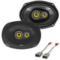 Kicker CS Series Rear Deck Speaker Replacement Package Fits select 1998-2007 Honda Accord