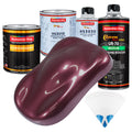Milano Maroon Firemist Premium Quart URETHANE BASECOAT CLEARCOAT Auto Paint Kit