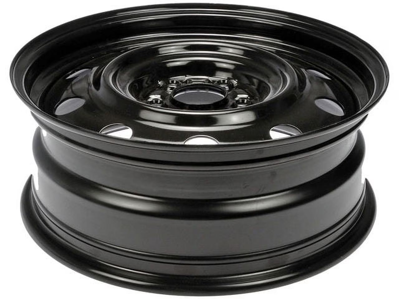 Steel Wheel - Black - 17 Inch - Compatible with 2008 - 2014 Dodge Avenger 2009 2010 2011 2012 2013