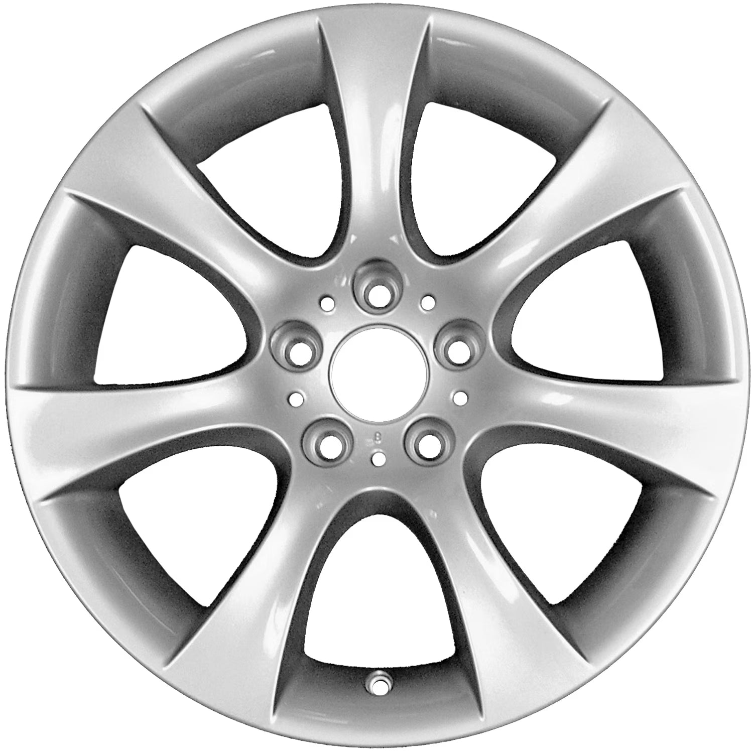 Remanufactured Painted Silver Front Aluminum Wheel 18 x 8 36116775645 fits 2008-2010 BMW 528i