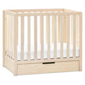 Carter-s by DaVinci Colby 4-in-1 Convertible Mini Crib with Trundle in Washed Natural